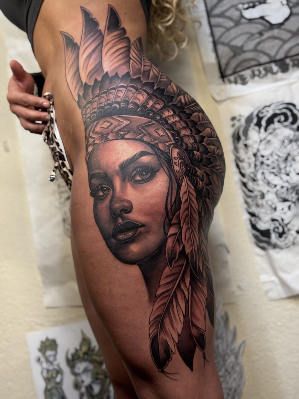 Portret Realism tatuaj Bucuresti Ace Tattoo